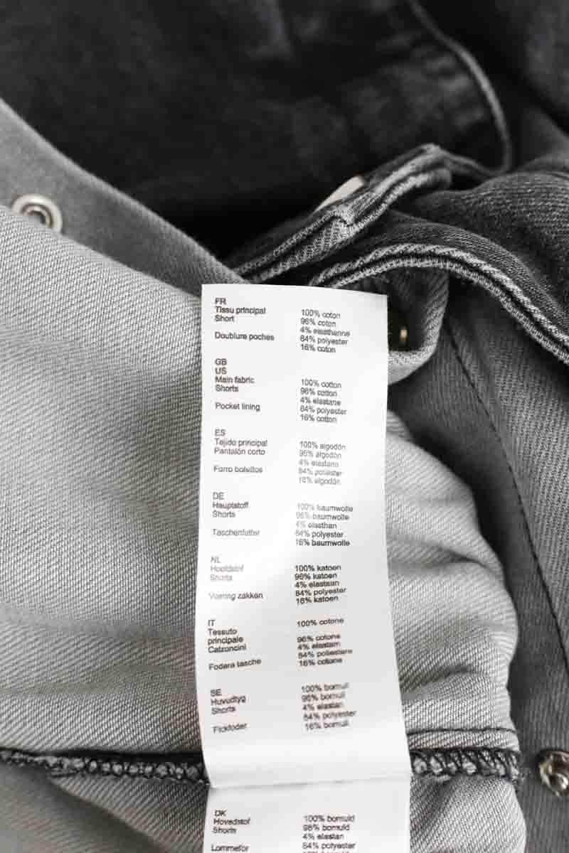 Combishort Maje Gris en Coton