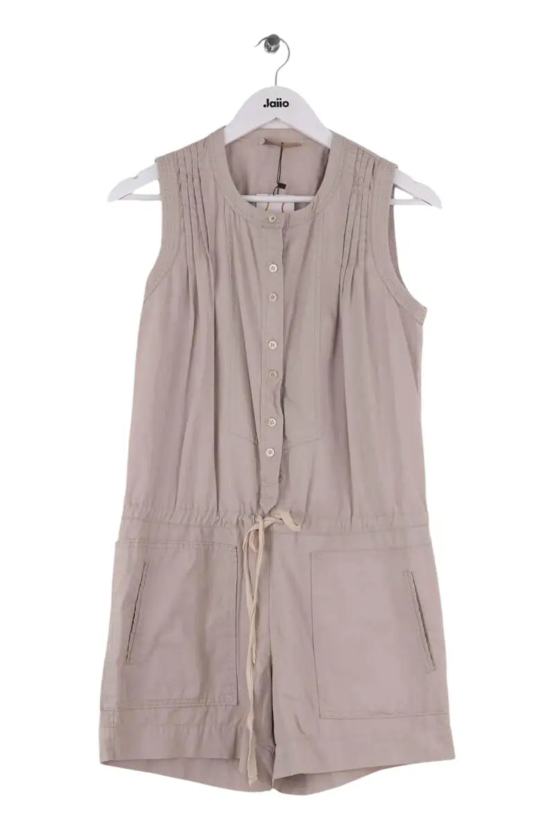 Combishort Sandro Gris en Coton, taille S - Seconde Main