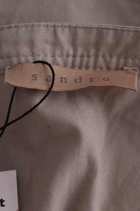 Combishort Sandro Gris en Coton