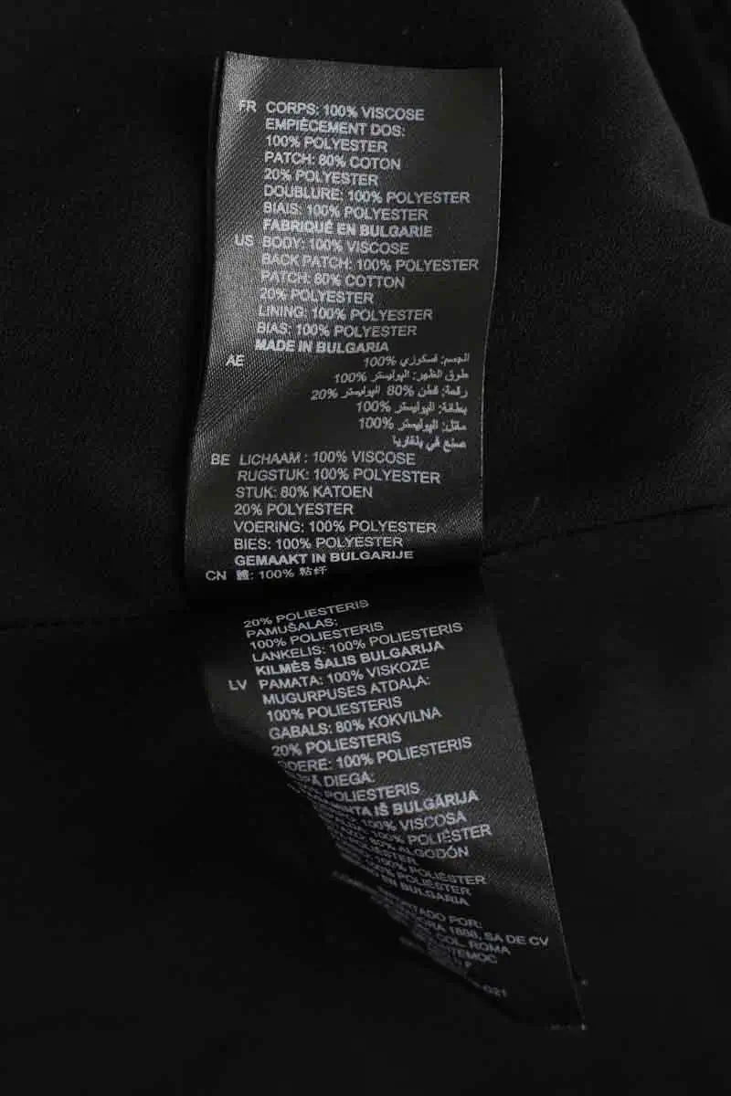 Combishort Sandro Noir en Synthétique