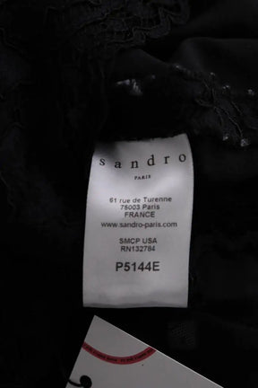 Combishort Sandro Noir en Synthétique