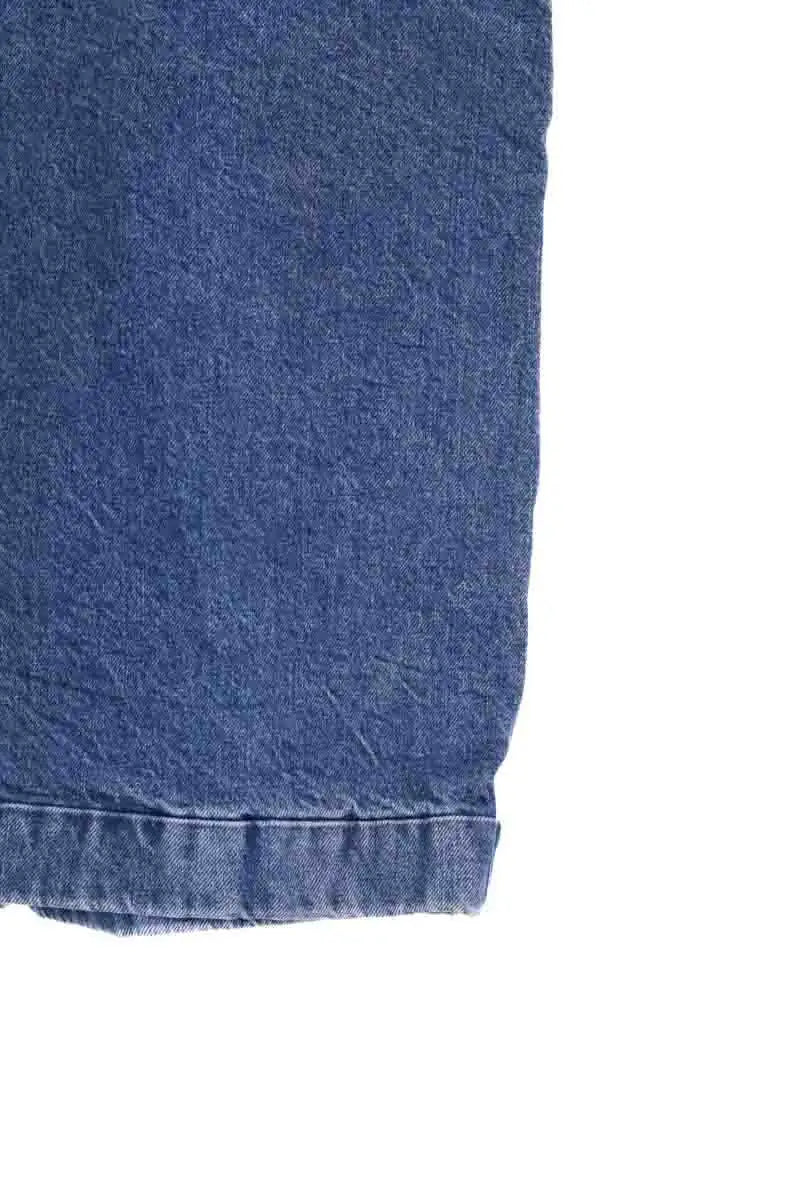 Combishort Sézane Bleu en Coton