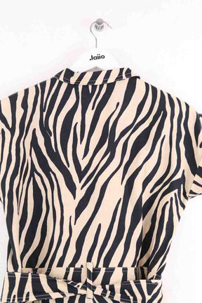 Combishort Sézane Soho zebre Ecru en Lin
