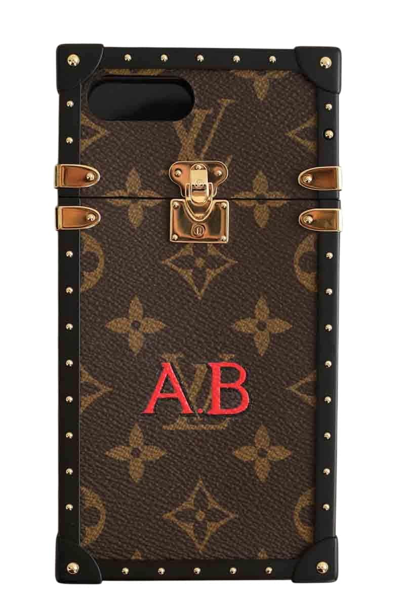 Coque de IPhone 7+ Louis Vuitton Marron en  - Seconde Main
