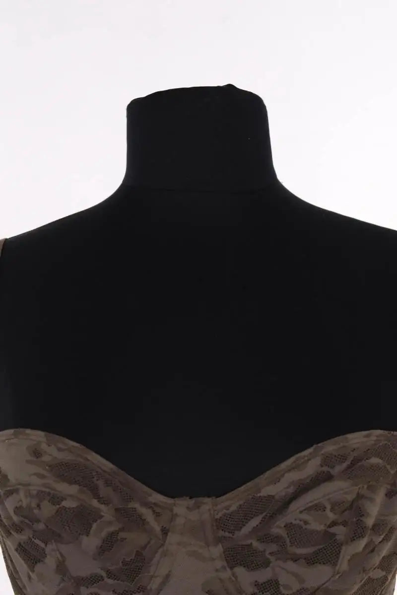 Corset Diesel Kaki en Dentelle