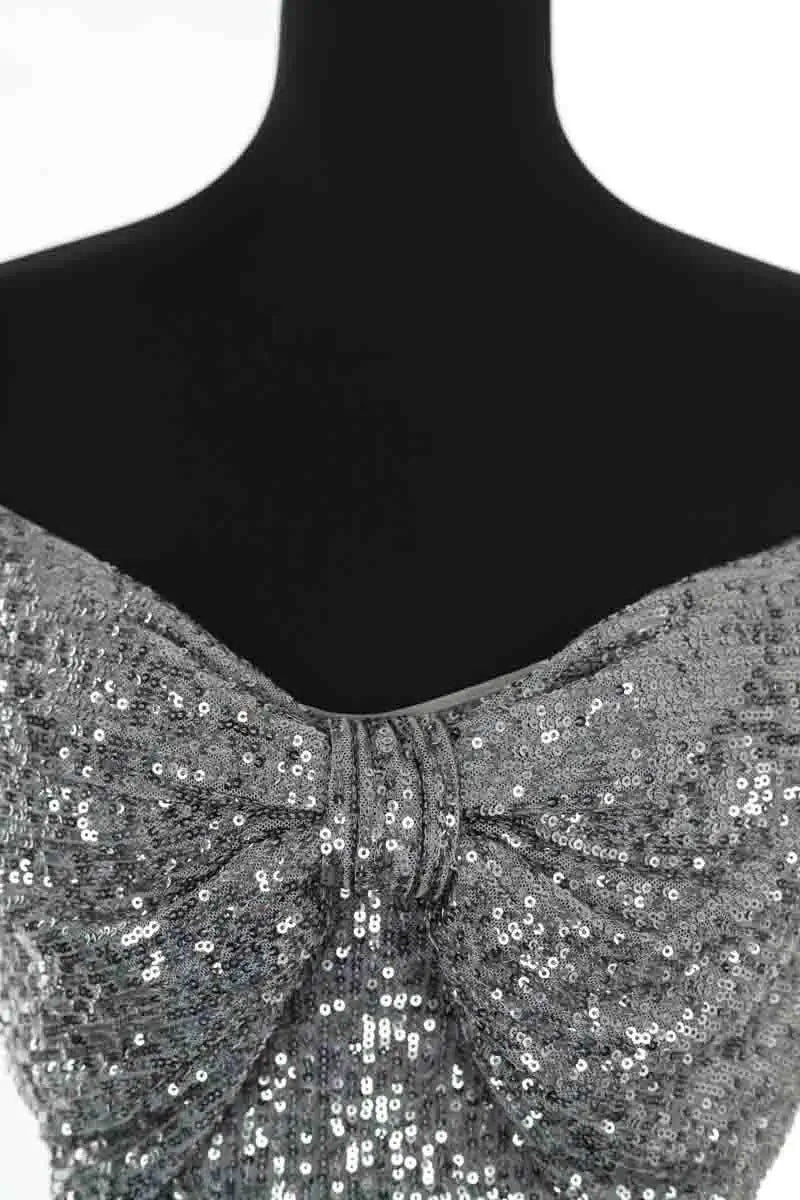 Corset Elisabetta Franchi Argent en Synthétique