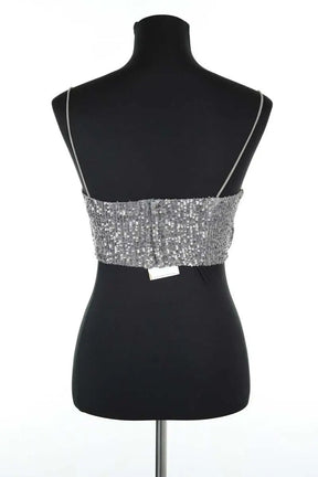 Corset Elisabetta Franchi Argent en Synthétique