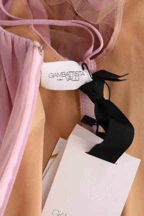 Corset Giambattista Valli Rose en Soie