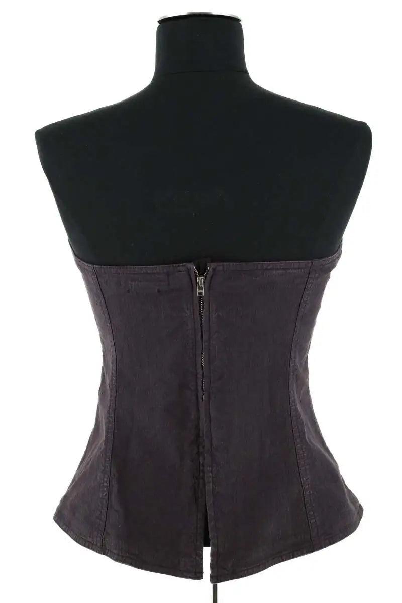 Corset Isabel Marant Ezikio Violet en Lin