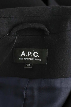 Costume APC Noir en Laine