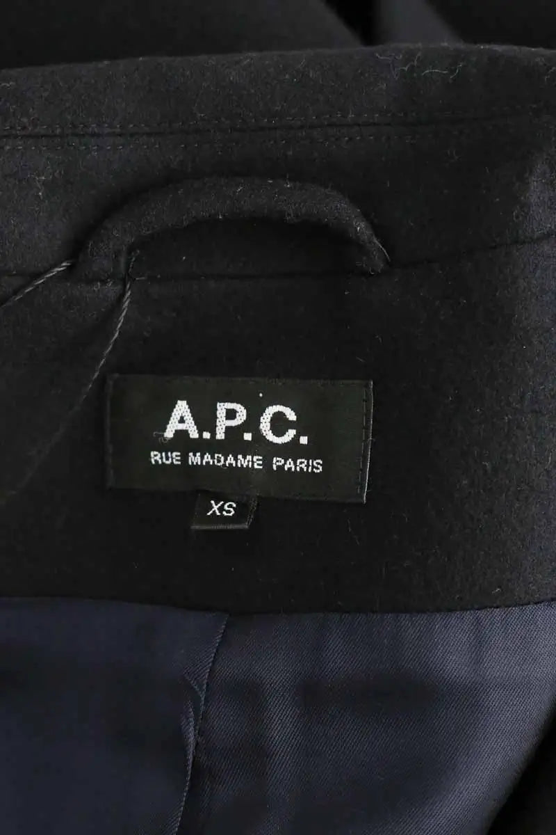 Costume APC Noir en Laine
