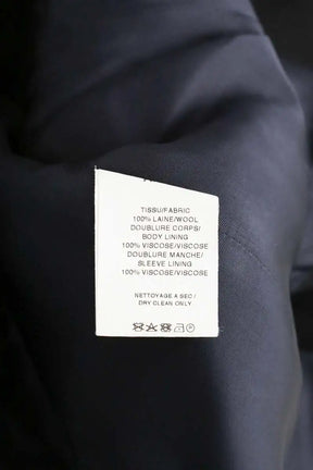 Costume APC Noir en Laine