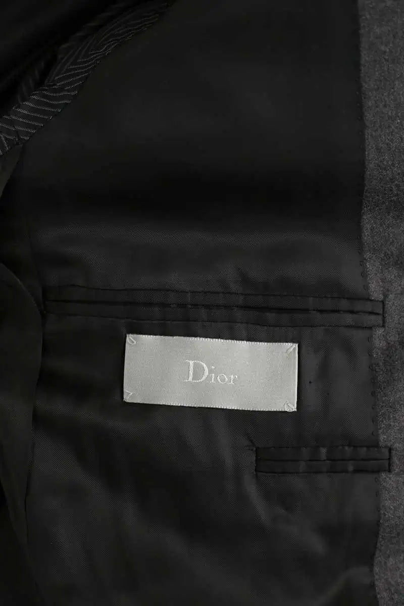 Costume Dior Gris en Laine