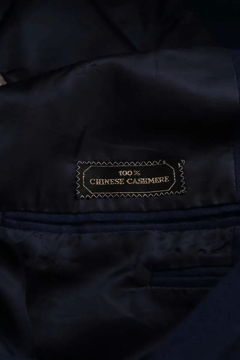 Costume Hermès Marine en Cachemire