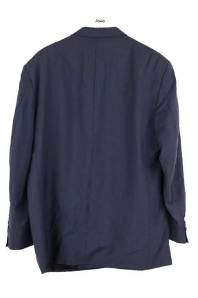 Costume Yves Saint Laurent Marine en Laine