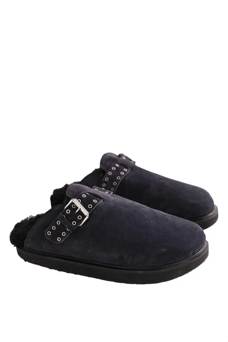 Sabots Isabel Marant MIRST Noir en Daim