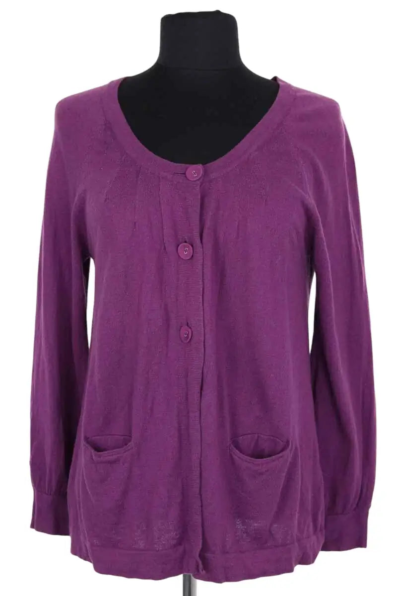 Pull Gerard Darel Violet en Coton, taille S - Seconde Main