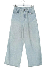 Jean large American Vintage Bleu en Coton, taille M - Seconde Main