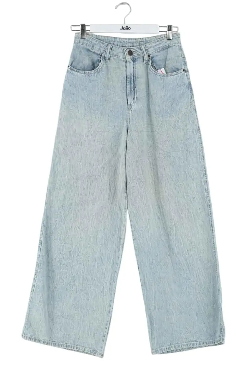 Jean large American Vintage Bleu en Coton, taille M - Seconde Main