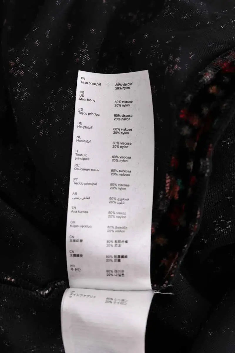 Robe Claudie Pierlot Noir en Synthétique