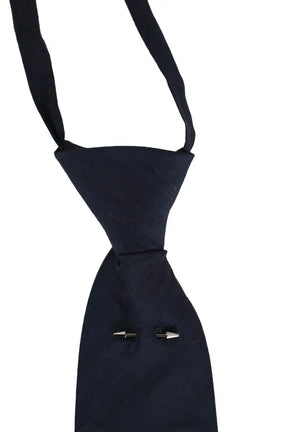 Cravate Barbara Bui Marine en Laine