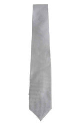 Cravate Boss Gris en Soie - Seconde Main