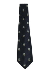 Cravate Burberry Marine en Soie - Seconde Main