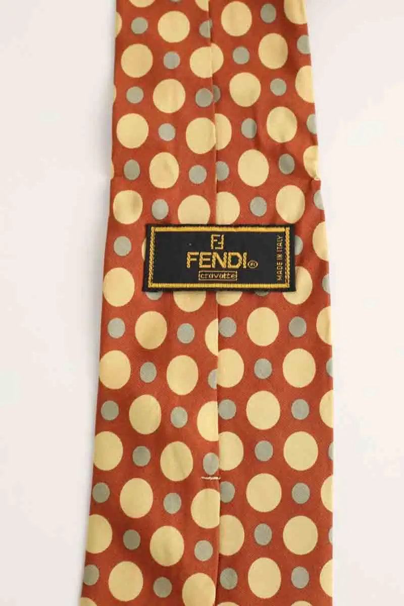 Cravate Fendi Multicolore en Soie