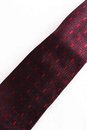 Cravate Fendi Rouge en Soie
