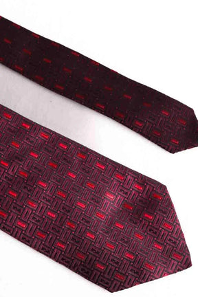 Cravate Fendi Rouge en Soie
