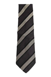 Cravate Hugo Boss Anthracite en Soie - Seconde Main