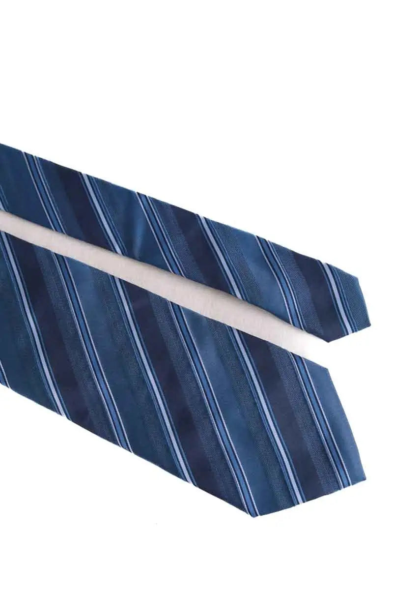 Cravate Hugo Boss Bleu en Soie