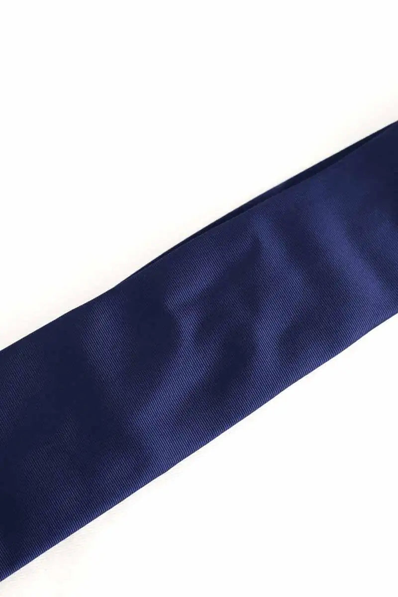 Cravate Hugo Boss Marine en Soie