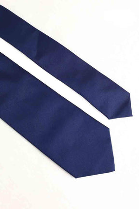 Cravate Hugo Boss Marine en Soie
