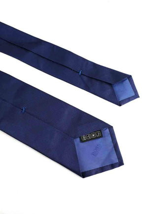 Cravate Hugo Boss Marine en Soie