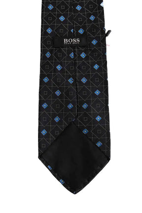 Cravate Hugo Boss Noir en Soie