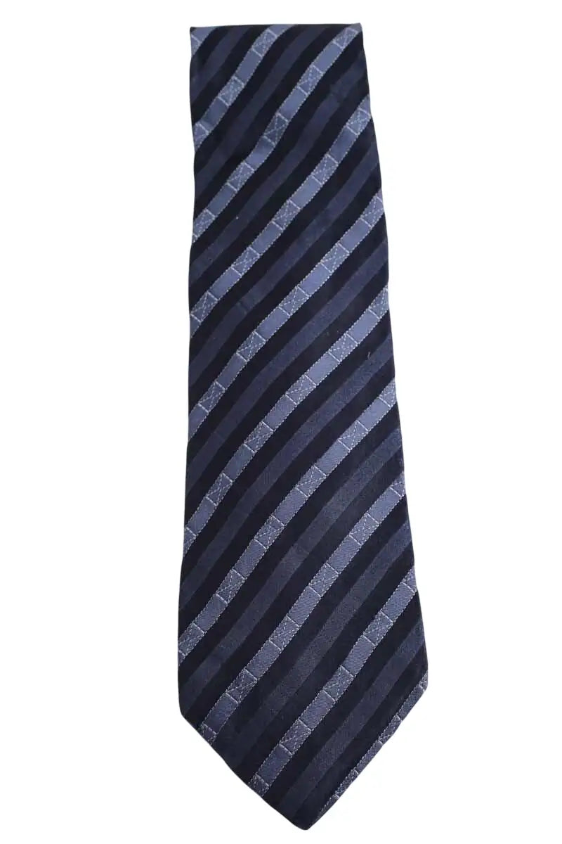 Cravate Lancel Bleu en Soie - Seconde Main