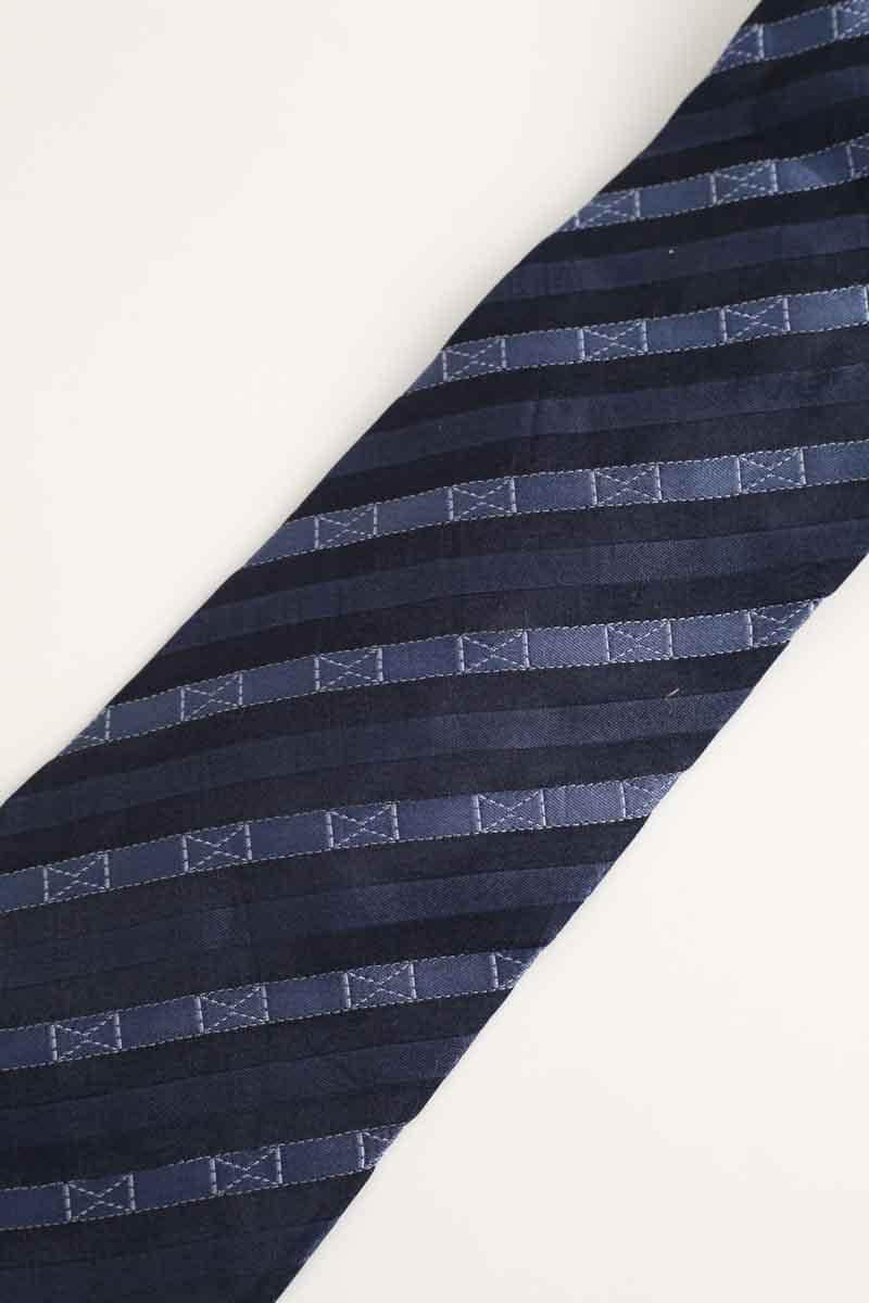 Cravate Lancel Bleu en Soie