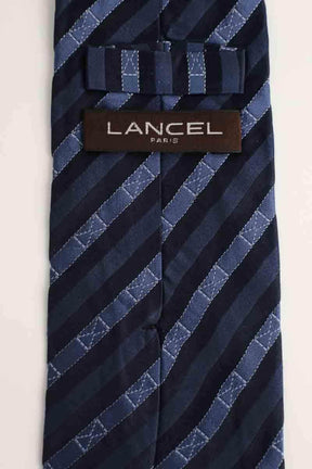 Cravate Lancel Bleu en Soie
