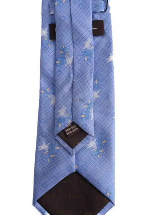 Cravate Lancel Bleu en Soie