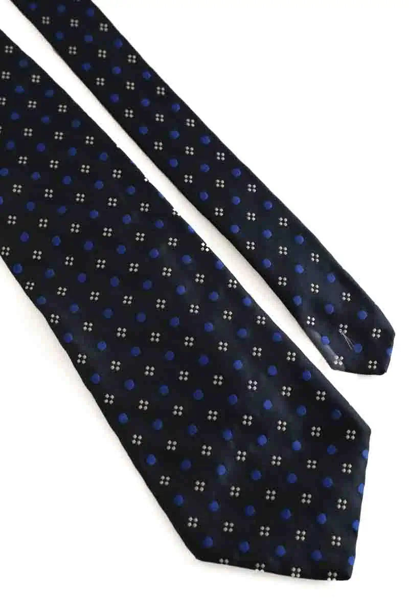 Cravate Ralph Lauren Marine en Soie