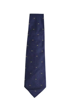 Cravate Valentino Bleu en Soie - Seconde Main