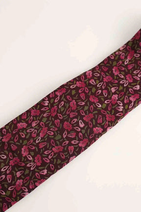 Cravate Valentino Rose en Soie