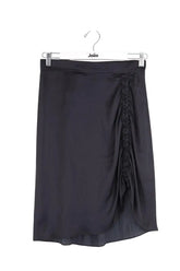 Jupe Zadig & Voltaire Jiji satin Noir en Synthétique, taille S - Seconde Main