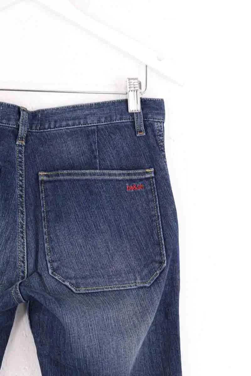 Jean droit Ba&Sh Bleu en Coton