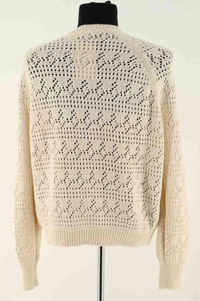 Cardigan Sézane Beige en Laine