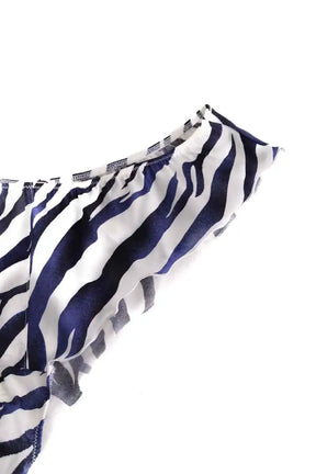 Culotte Noo Fly Blue Tiger  Bleu en Synthétique