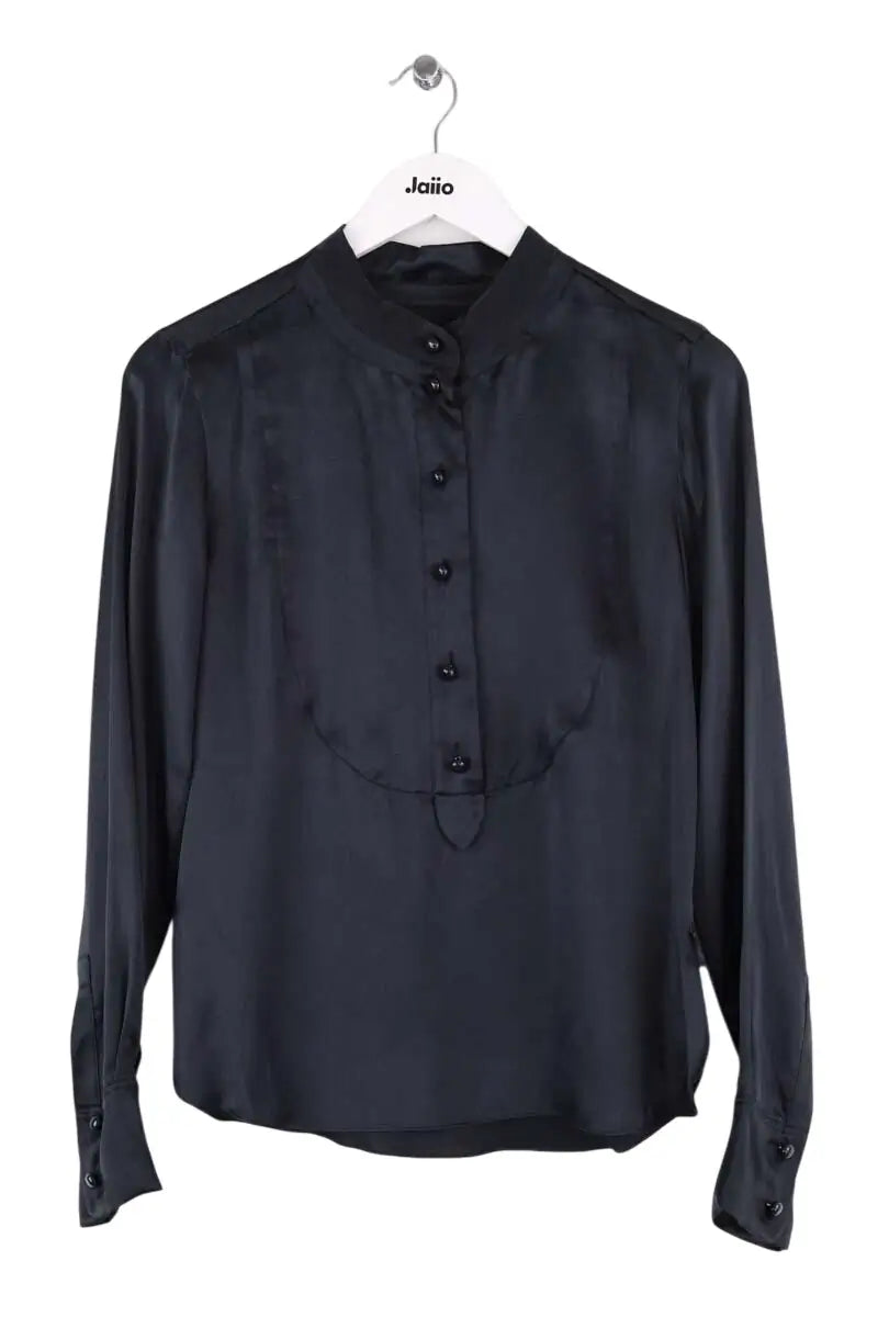 Blouse Sonia Rykiel Noir en Soie, taille S - Seconde Main