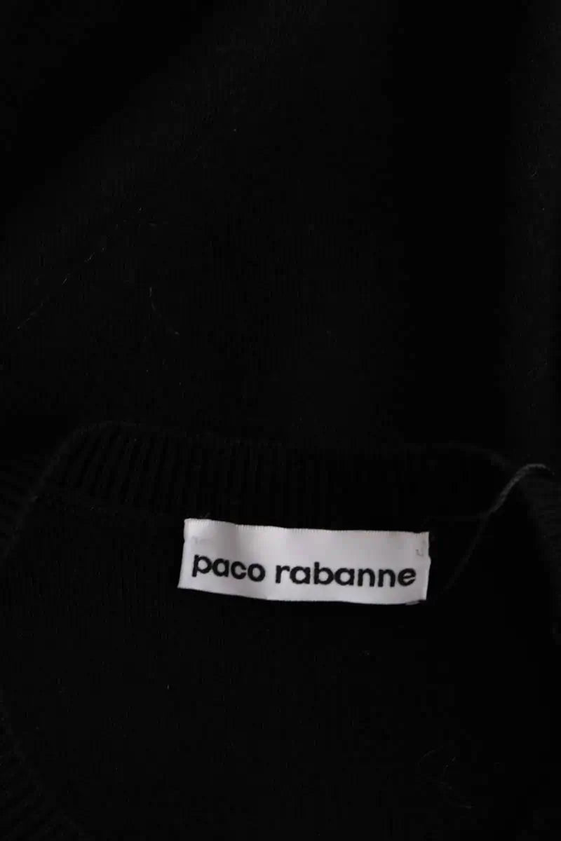 Pull Paco Rabanne Noir en Laine