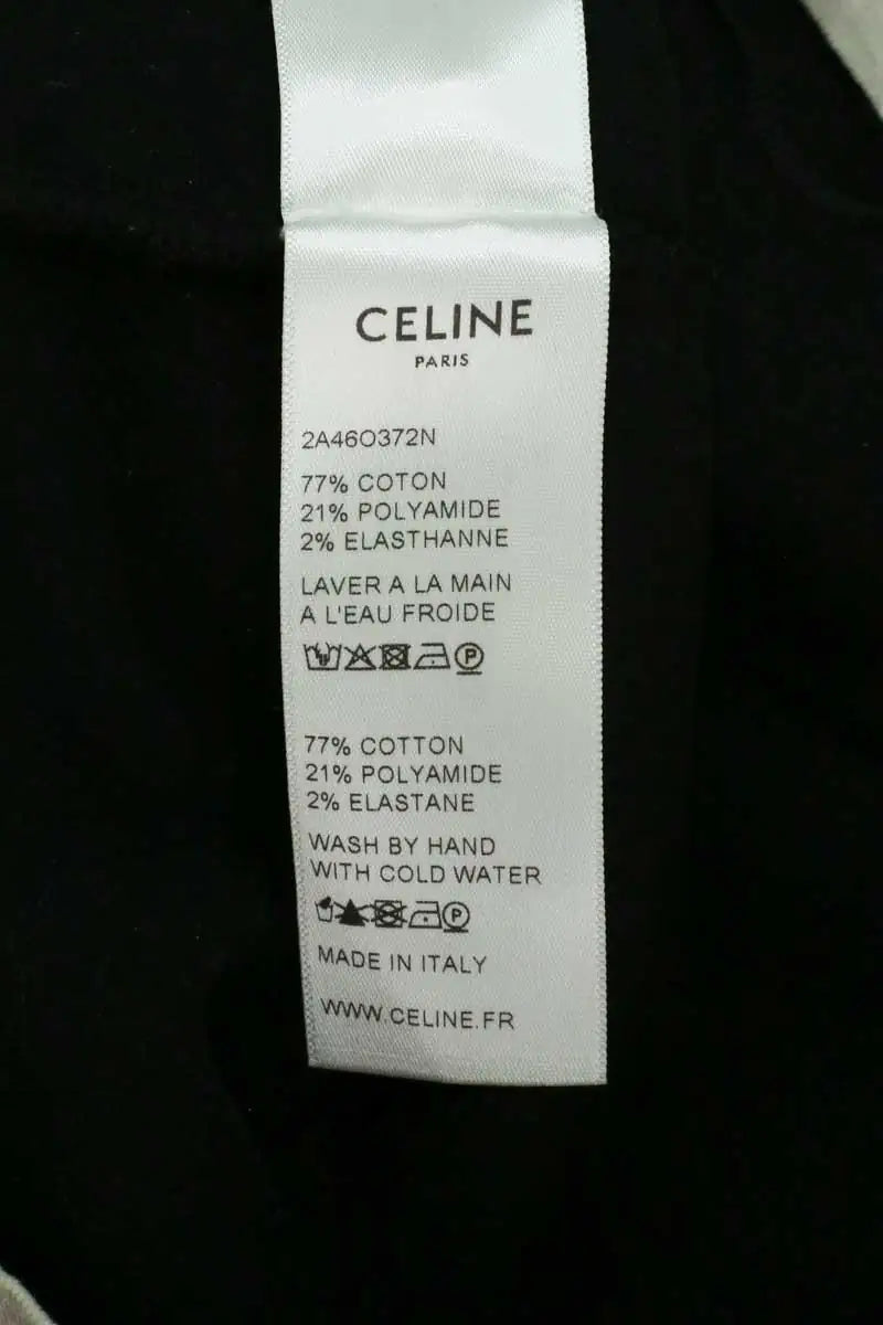 Cycliste Celine Noir en Coton